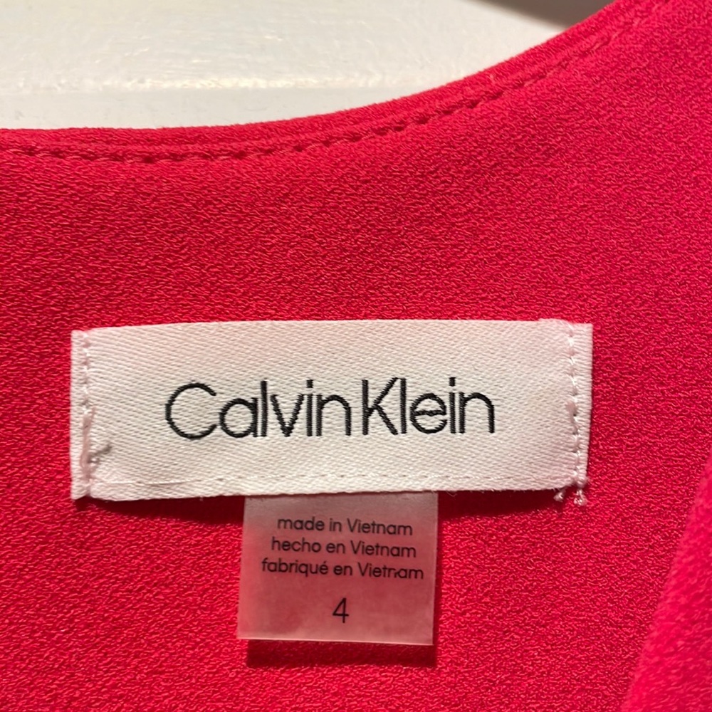 Calvin Klein Ruffle Dress Brand New!!! - Picture 5 of 6
